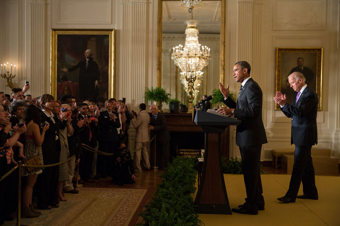 President Obama speaks at LGBT Reception 2013