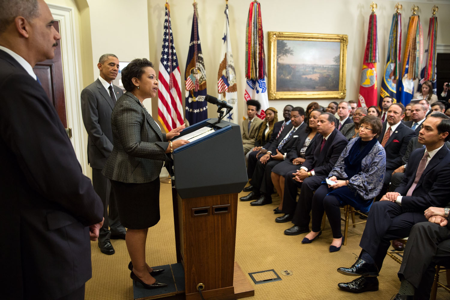 President  Obama nominates Loretta Lynch Image 1