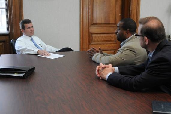 Meeting with Mayor Dean of Tuscaloosa