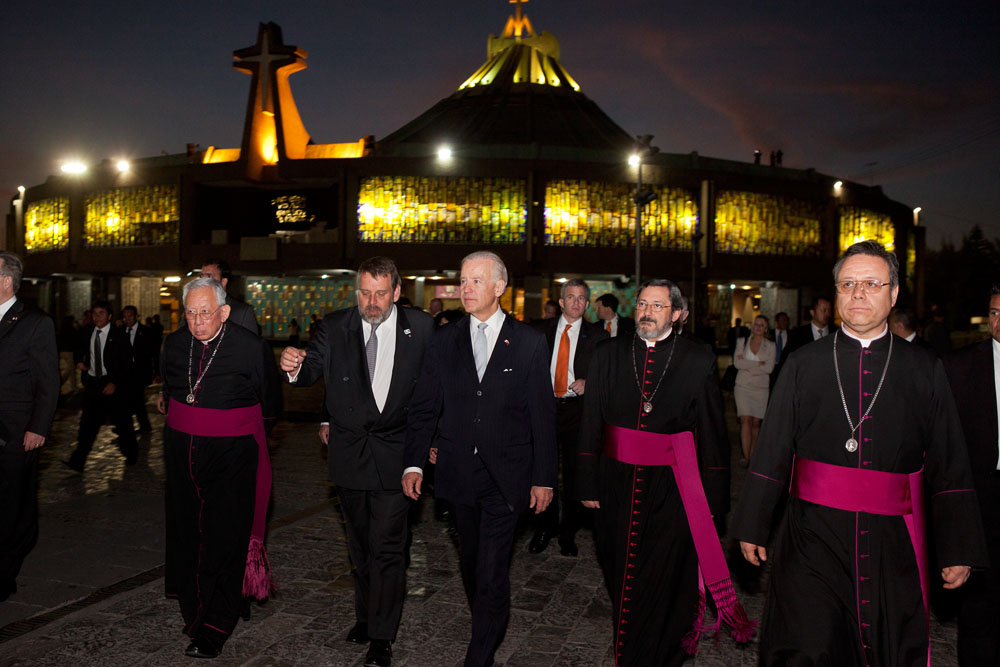 Vice President Biden Visits the Basilica of Our Lady Guadalupe in Mexico City
