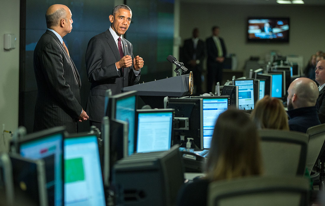 President Obama Speaks at NCCIC