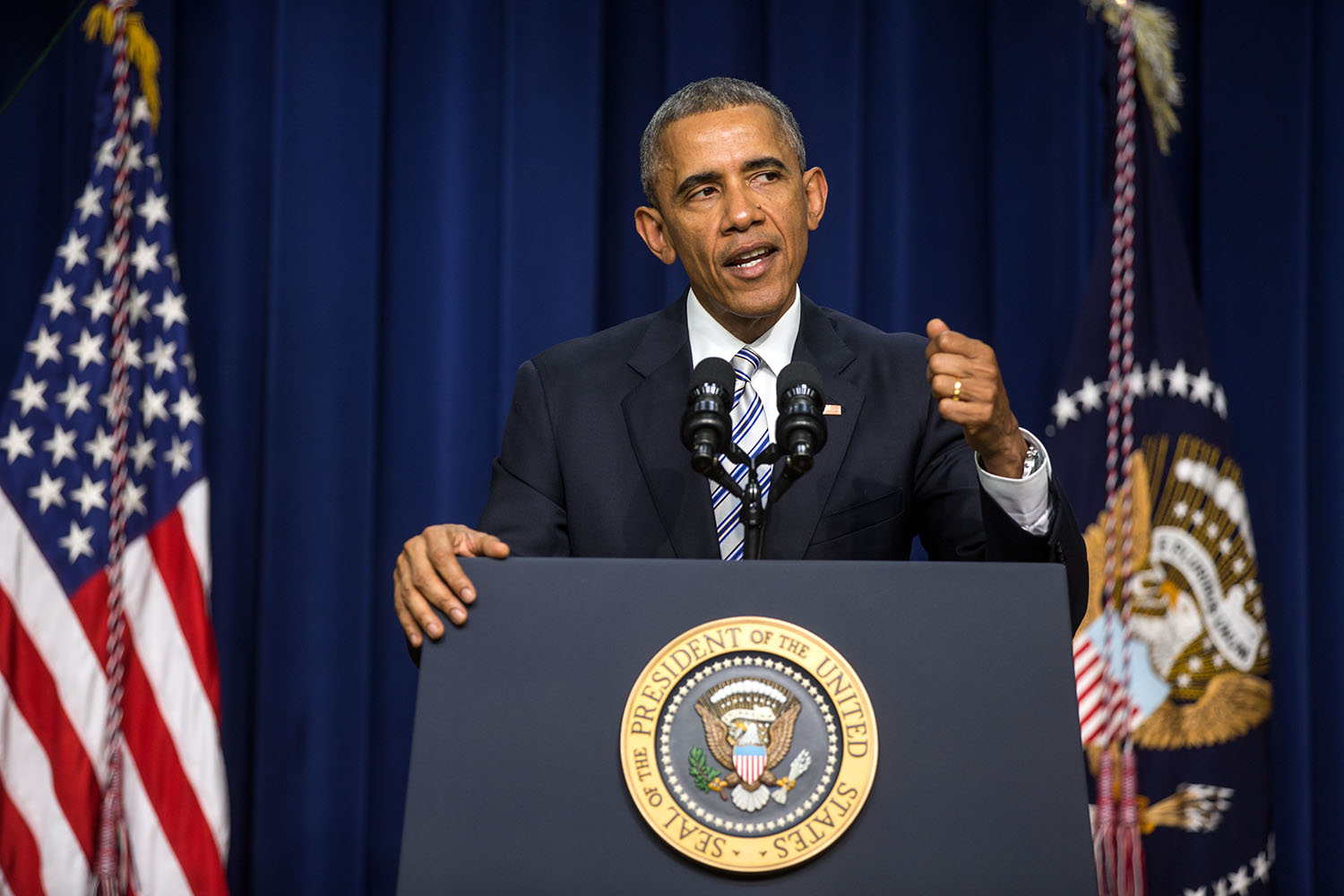 President Obama speaks at the White House Summit on Countering Violent Extremism (1)