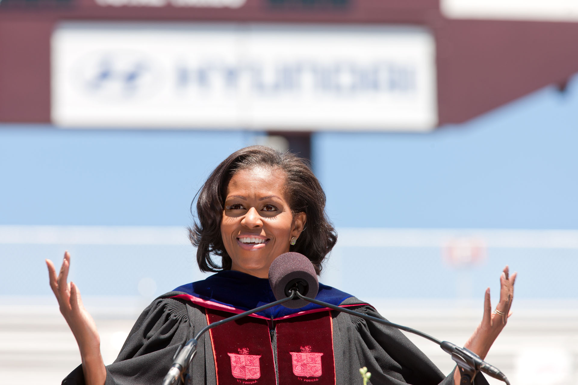 First Lady Michelle Obama Delivers the 2012 Virginia Tech Commencement Address 