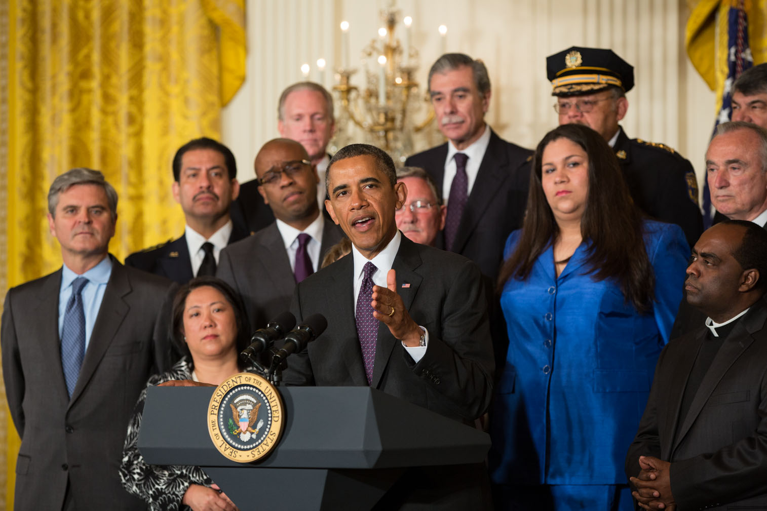 President Barack Obama delivers remarks on immigration reform