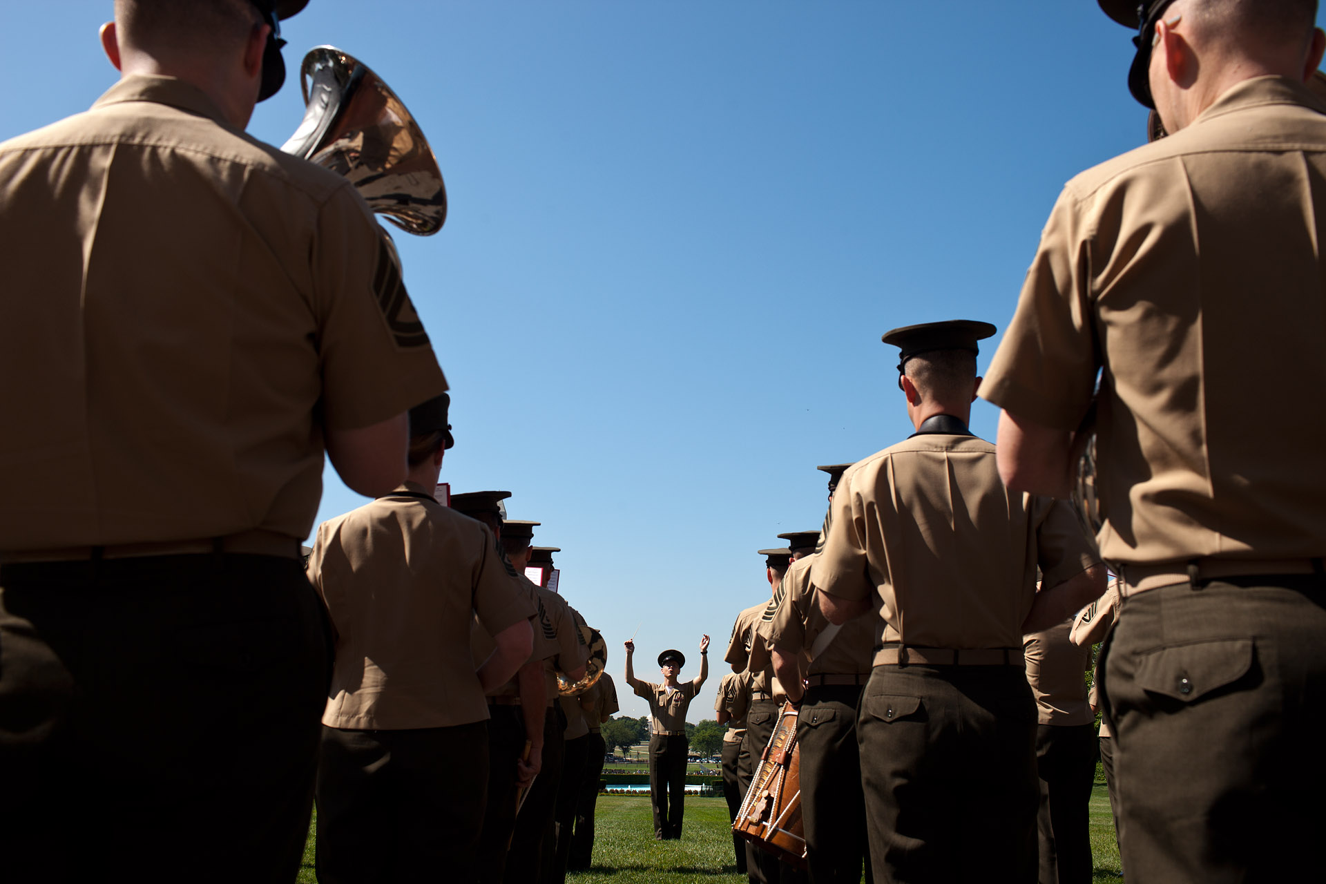 President’s Own Marine Band Practice for the Fourth of July