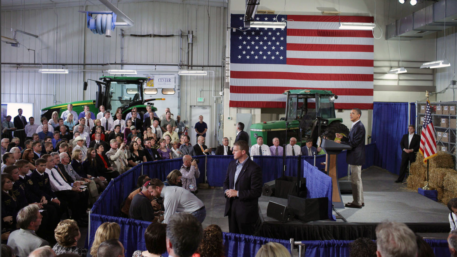 President Barack Obama delivers remarks at the White House Rural Economic Forum