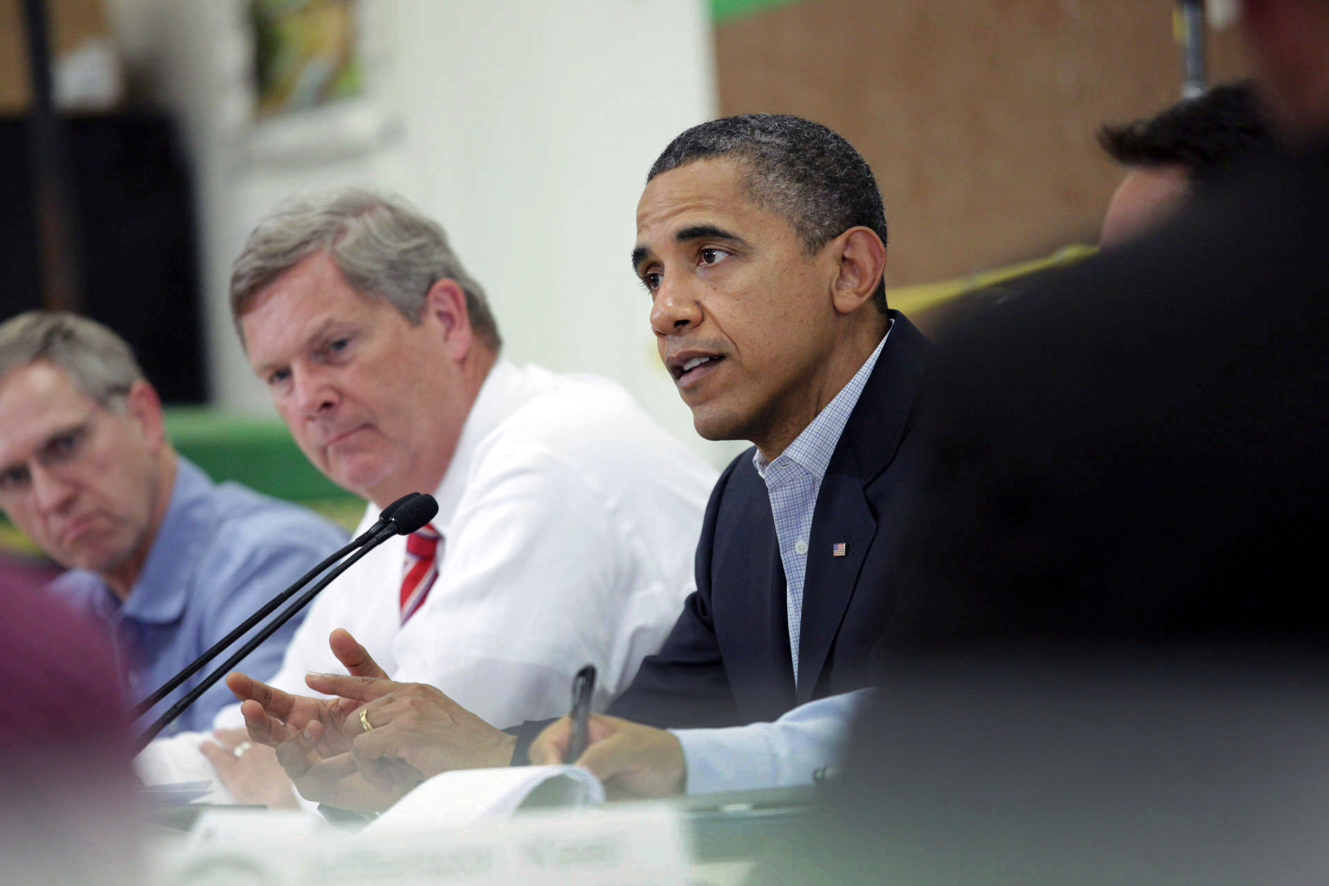 President Obama at a Breakout Session during the White House Rural Economic Forum