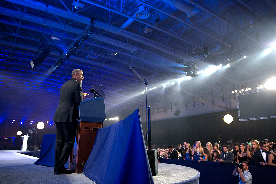 President Barack Obama delivers remarks at the Congressional Hispanic Caucus Institute's (CHCI) 37th Annual Awards Gala