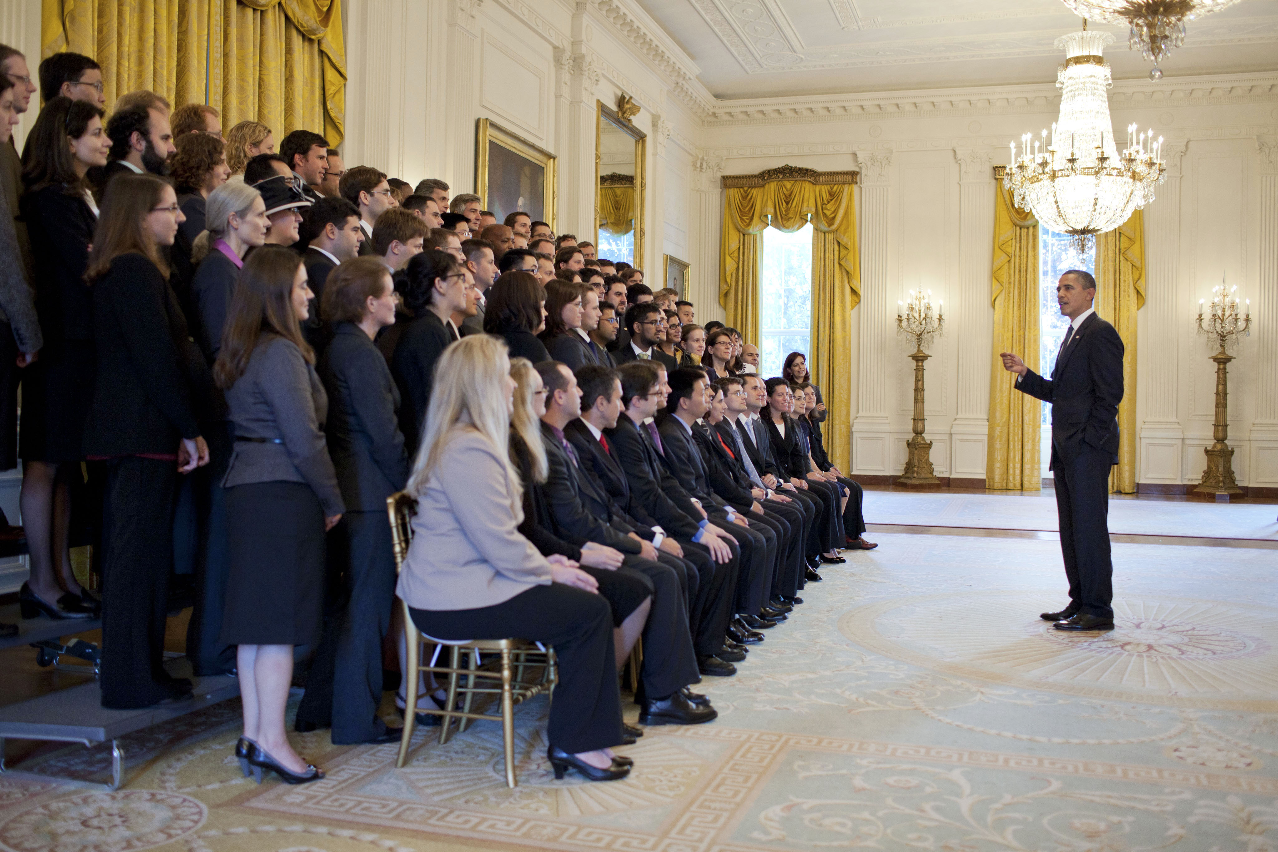 PECASE Awardees With President Obama