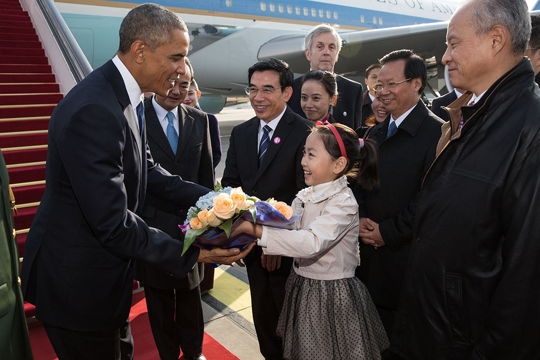President Obama Heads To Beijing Kicking Off Trip To Asia And Australia
