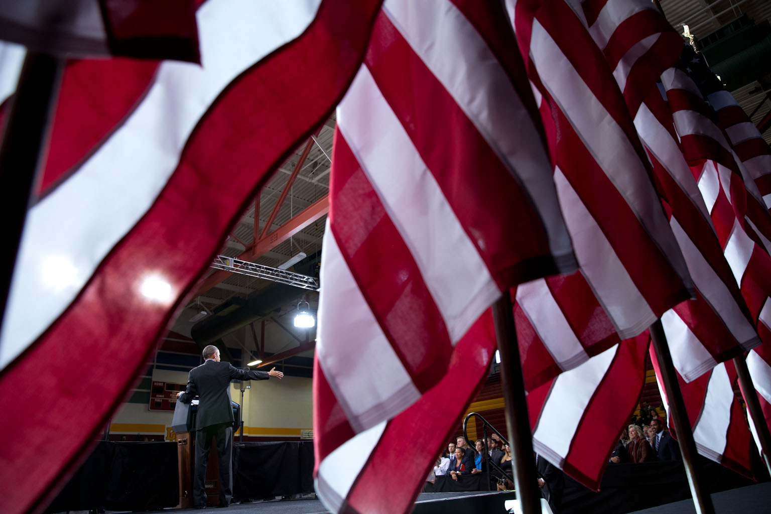 President Obama delivers remarks on immigration at Del Sol High School in Las Vegas, Nov. 21, 2014