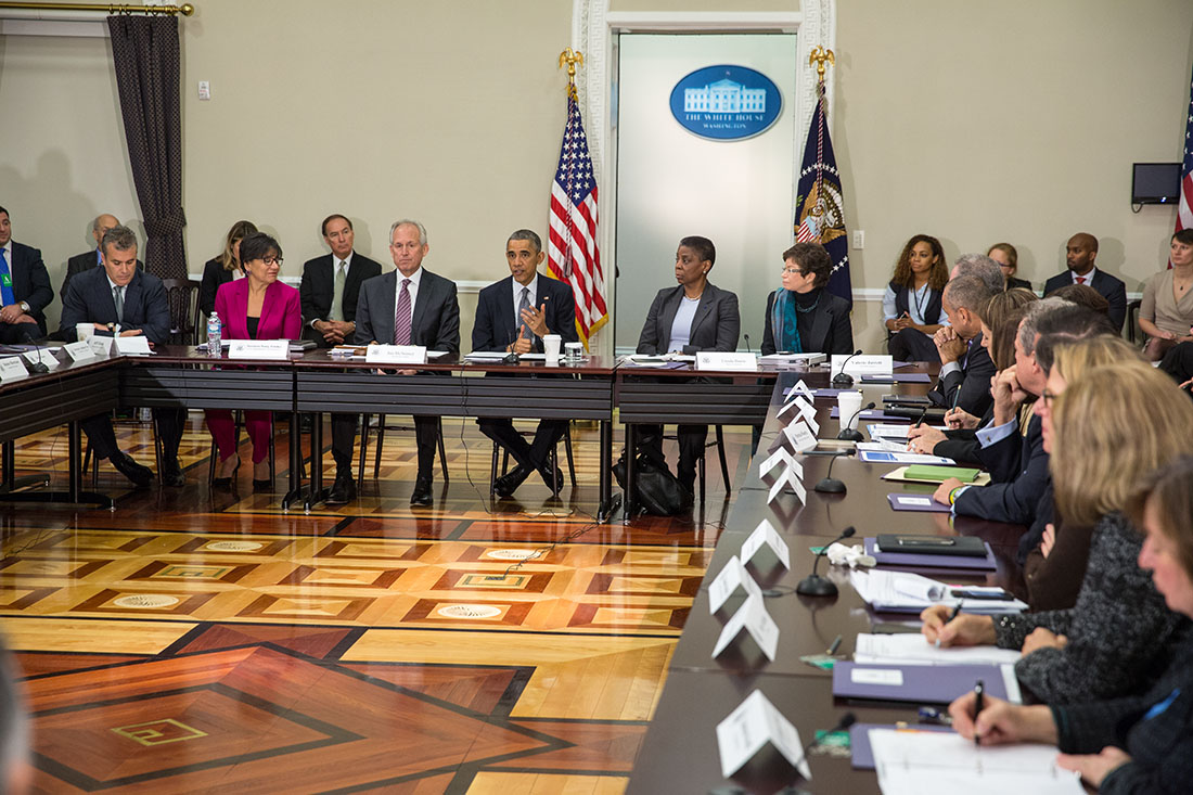 President Obama meets with the President’s Export Council (2)