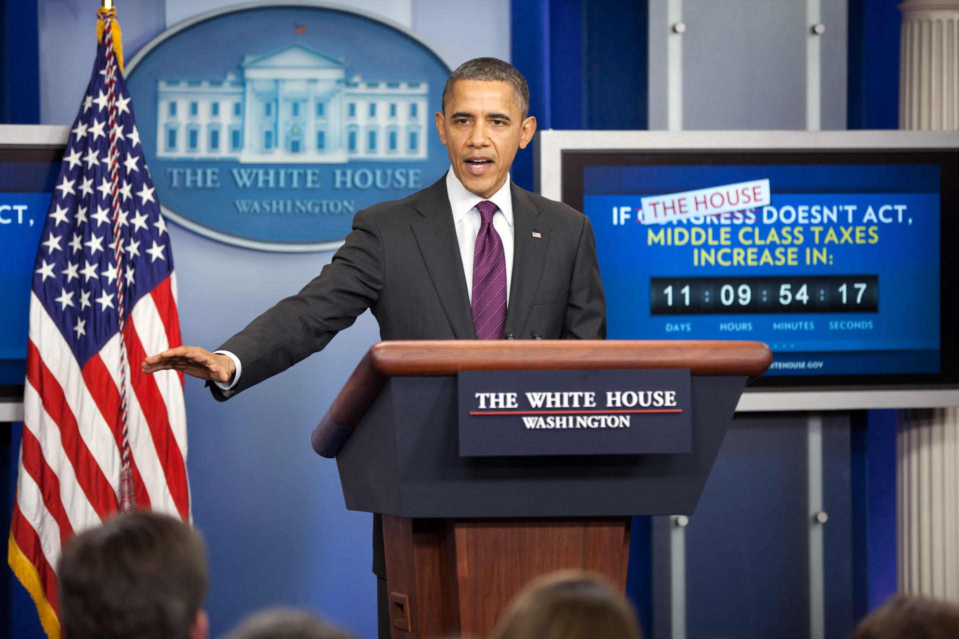 President Obama speaks on the payroll tax cut