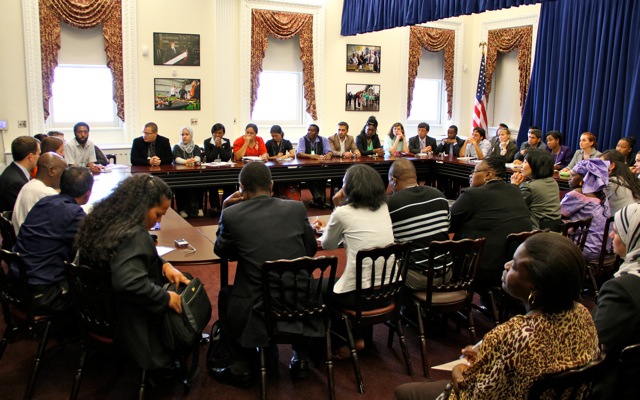 IVLP Volunteerism at WH/OPE Group Picture