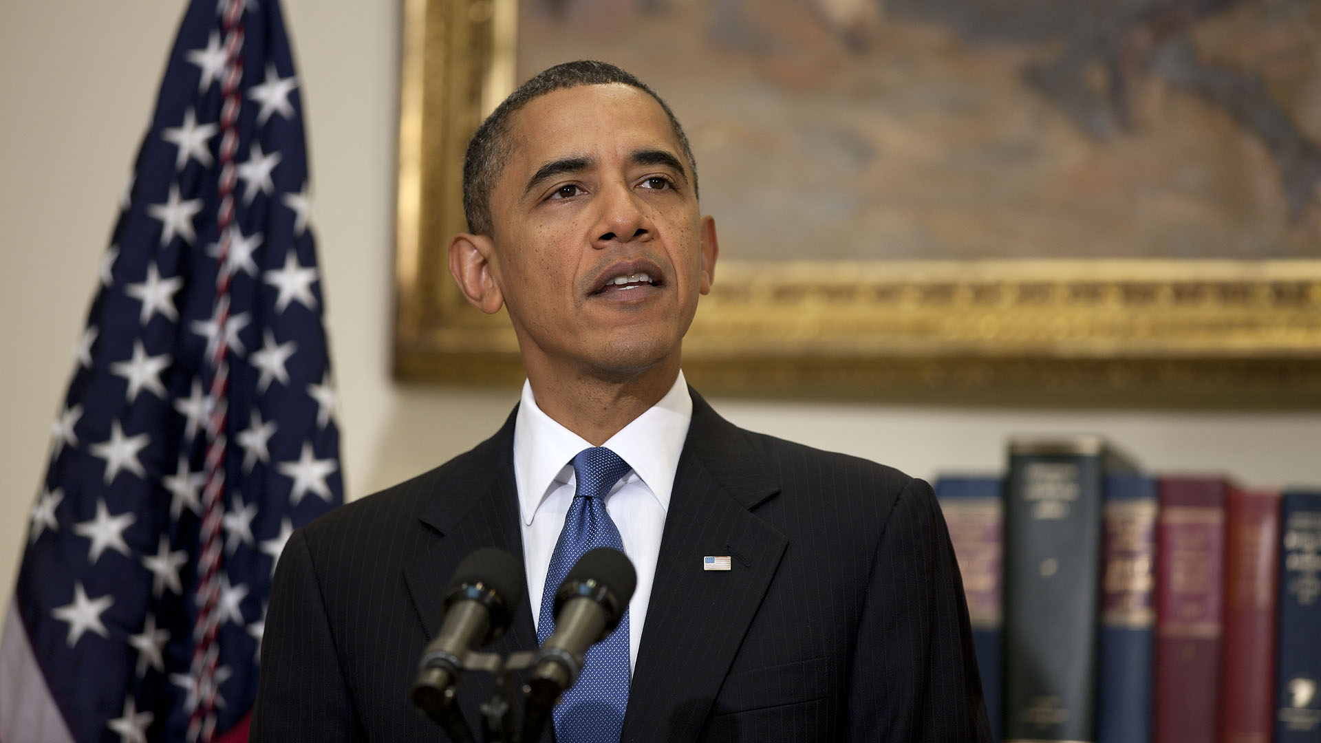 President Barack Obama Speaks on the Monthly Jobs Figures for October of 2010
