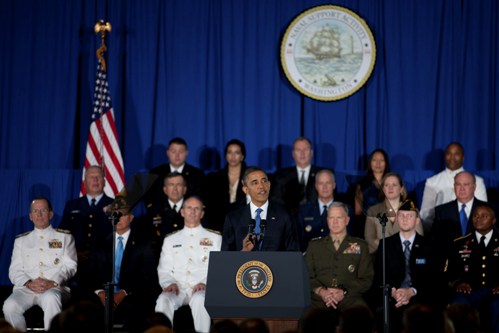 President Obama veterans remarks navy yard