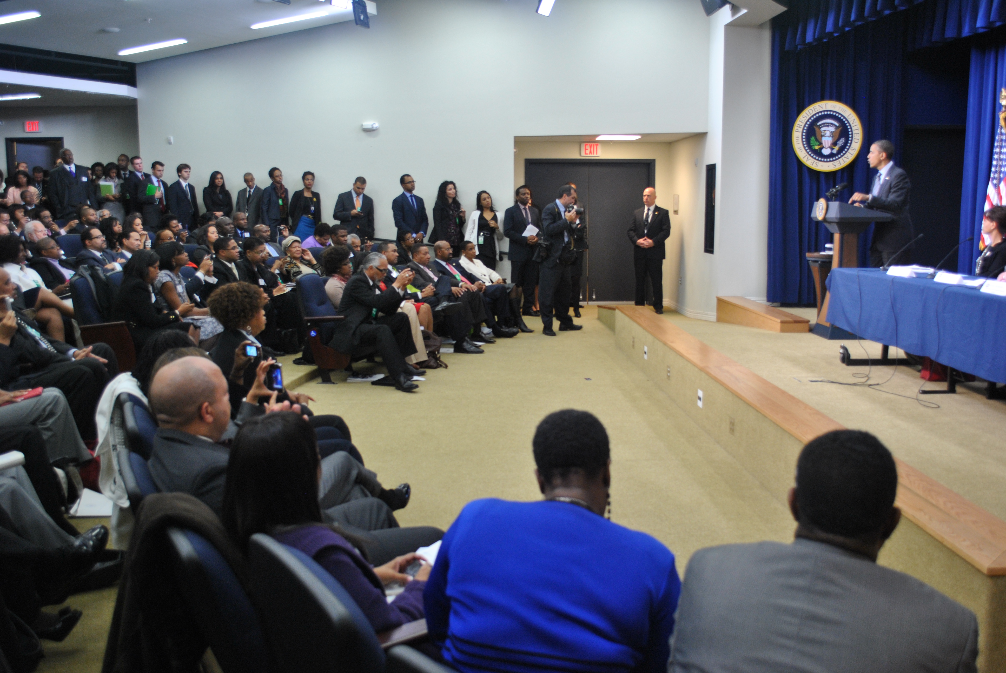 President Obama Speaks at the African American Policy Conference