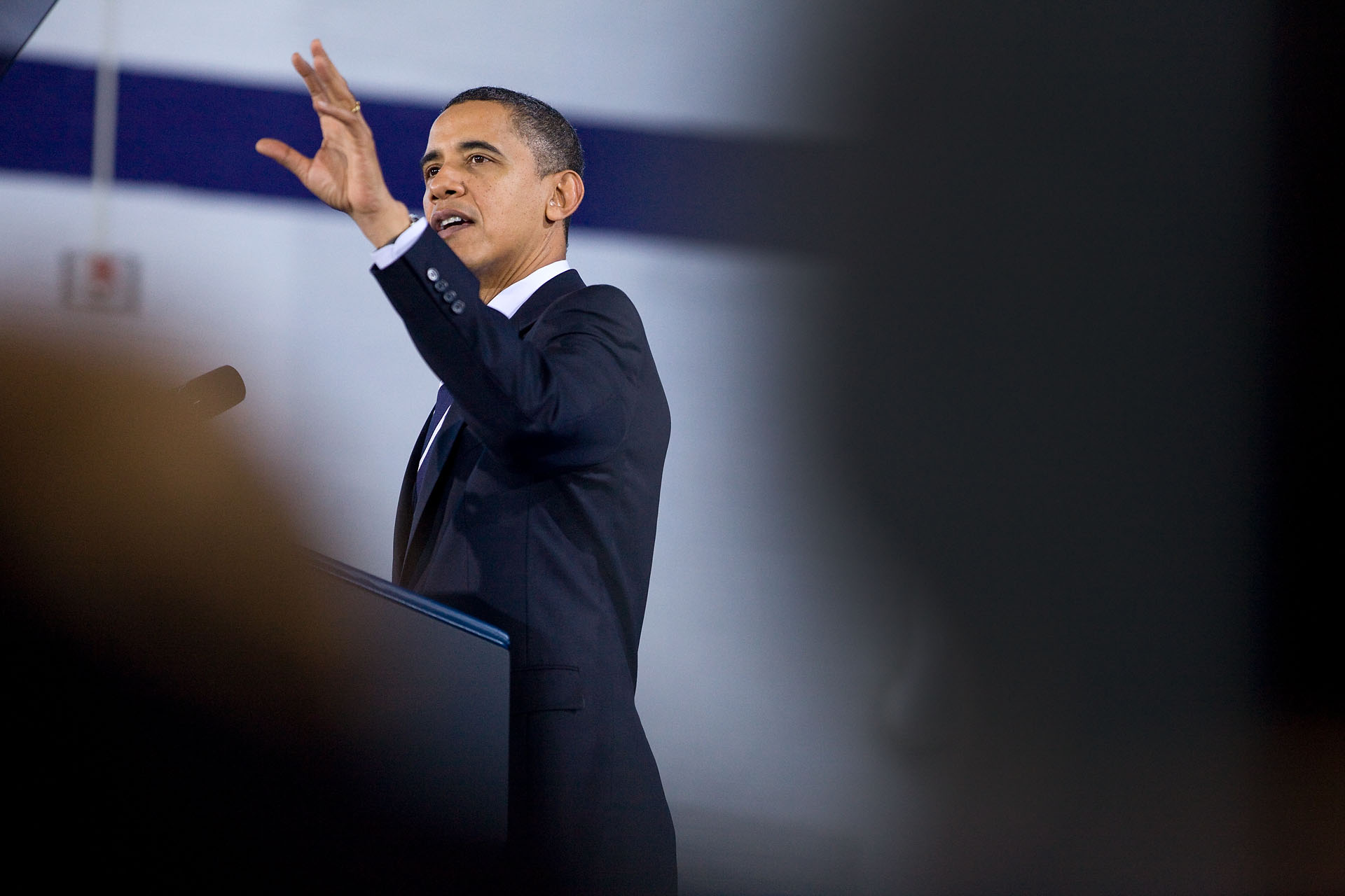 President Obama Delivers Remarks at Forsyth Technical College