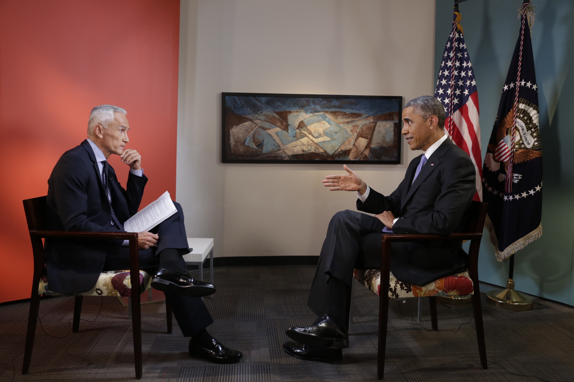 President Obama Interview with Jorge Ramos