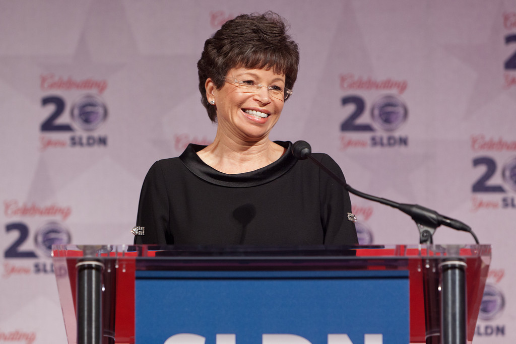 Valerie Jarrett Speaks at the Servicemembers Legal Defense Network 20th National Dinner 