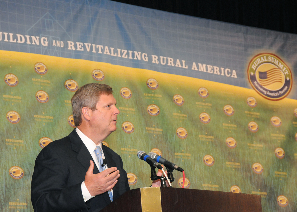 Agriculture Secretary Tom Vilsack speaks at the National Rural Summit
