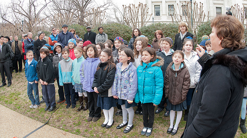 students join USDA Commemorating the “New Year of the Trees”