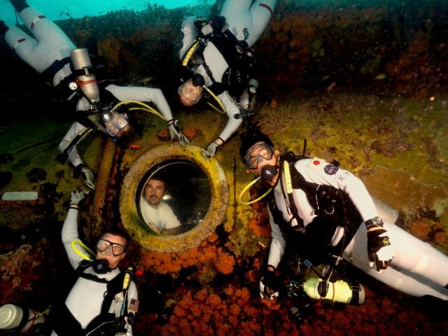 NASA underwater