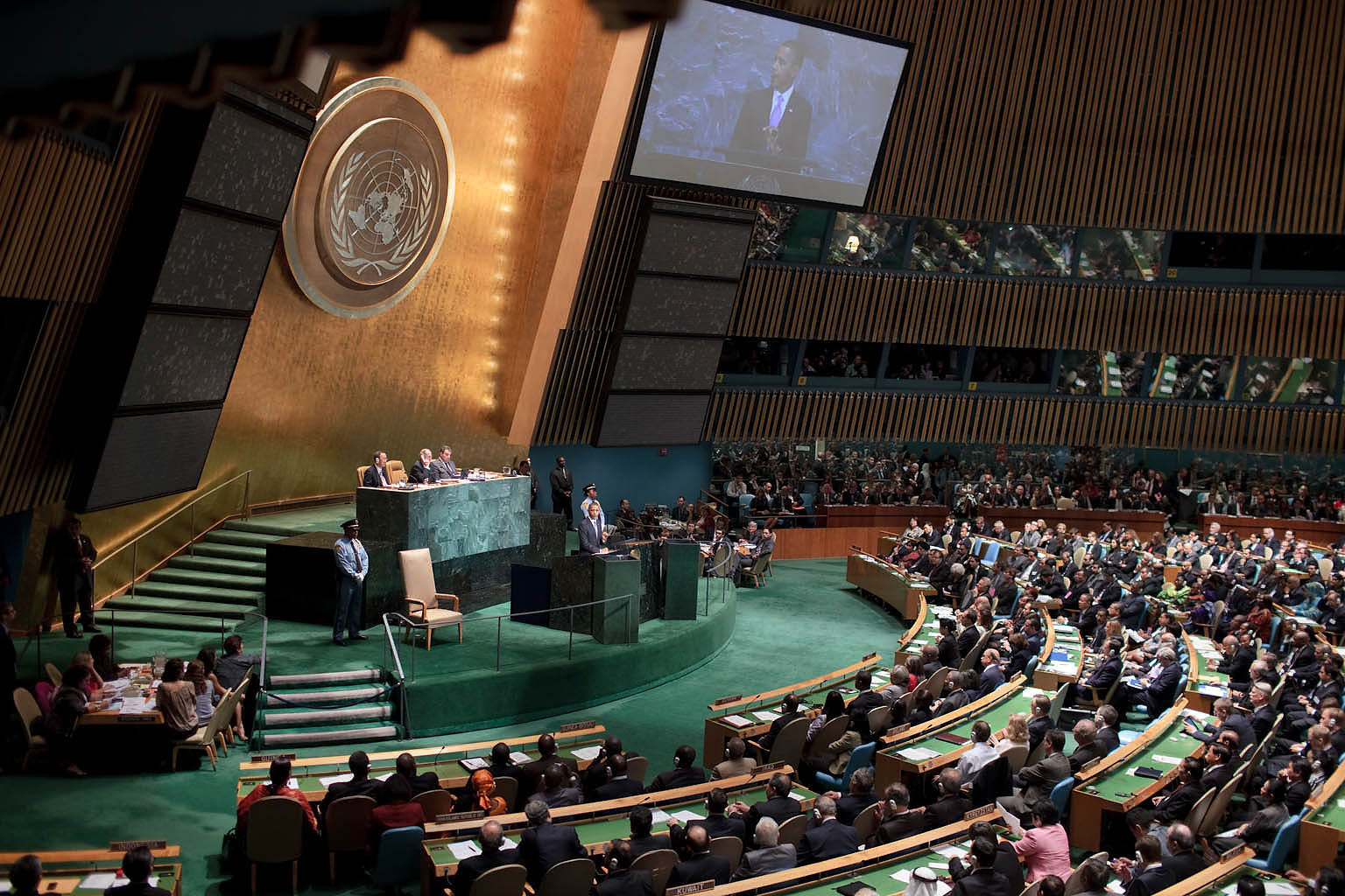 President Barack Obama Addresses the 65th session of the United Nations General Assembly