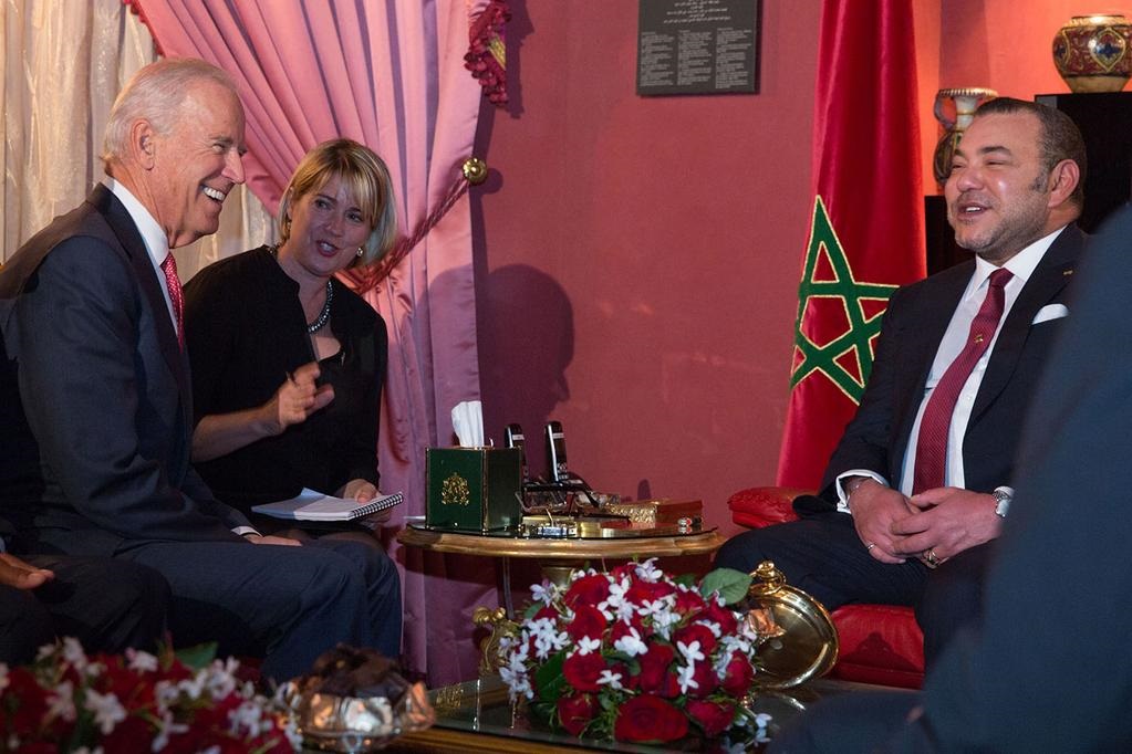 Vice President Biden Meets King Mohammed VI