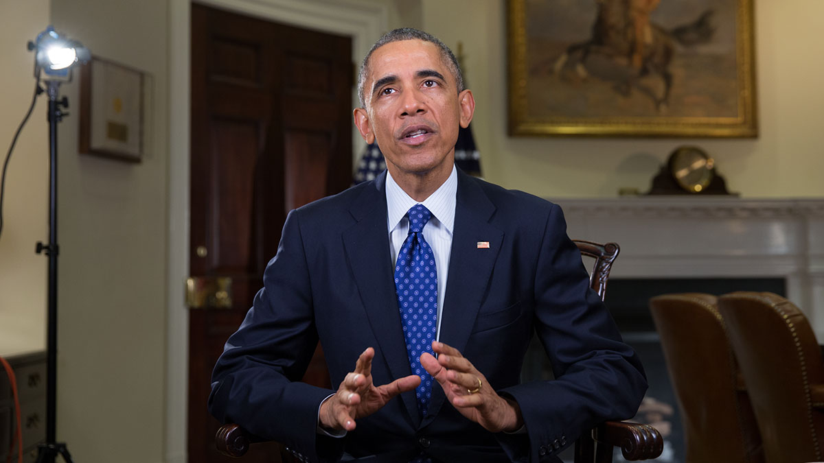 President Obama Tapes the Thanksgiving Weekly Address