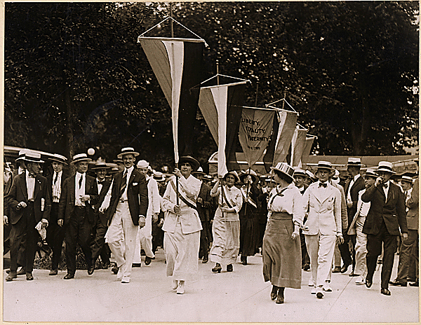 Bastille Day Spells Prison for Sixteen Suffragettes