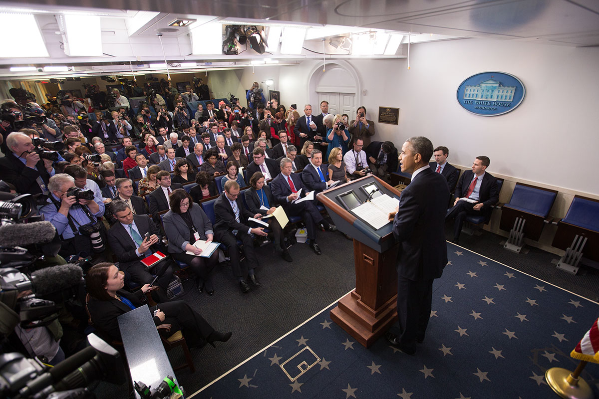 President Obama Speaks to Press at Year-End Press Briefing