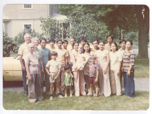 Jackie Dao Dineen and family
