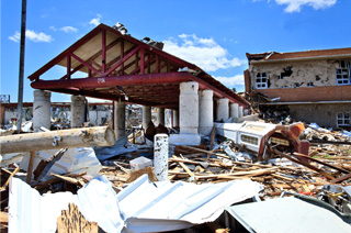 Joplin High School after the tornado hit