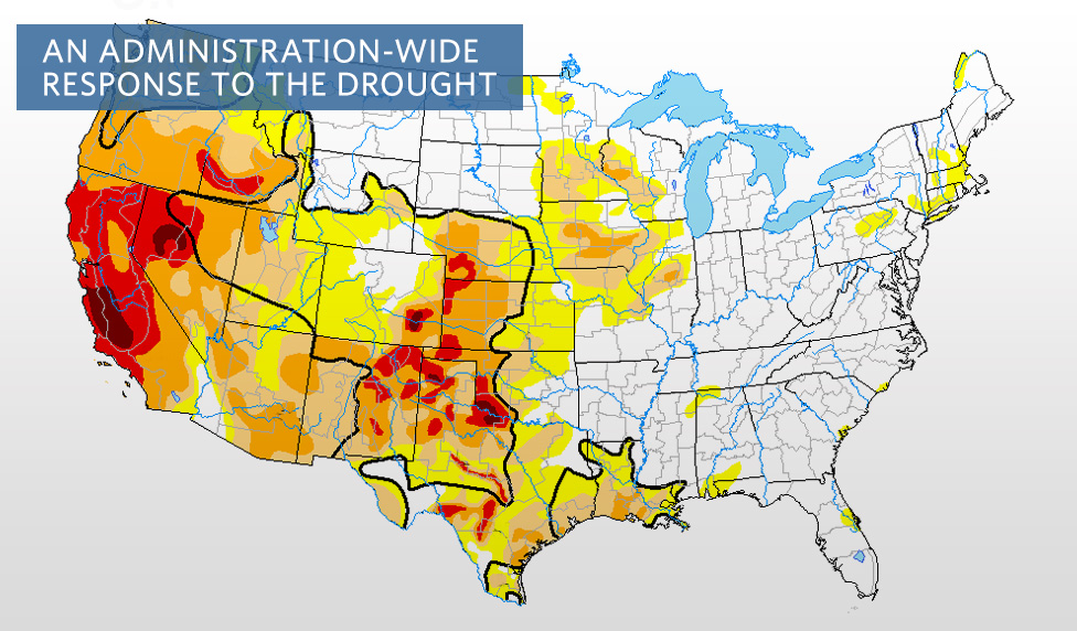 An Administration-wide Response to the Drought