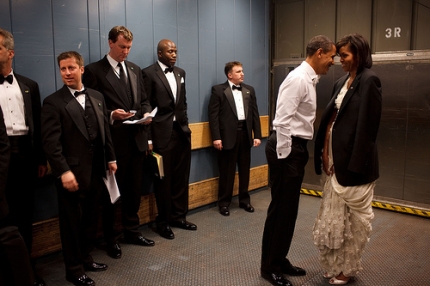 President and First lady at Inaugural Ball