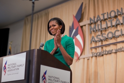 First Lady Speaks to National Military Family Association