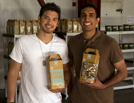 Nikhil Arora and Alejandro Velez, Founders of Back to the Roots