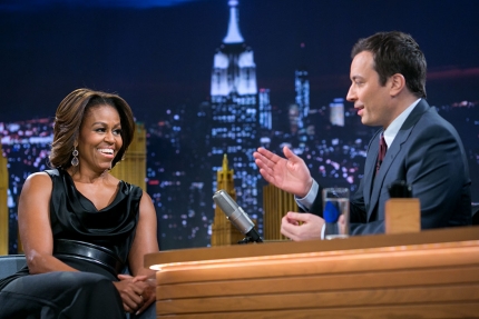 First Lady Michelle Obama Joins Jimmy Fallon