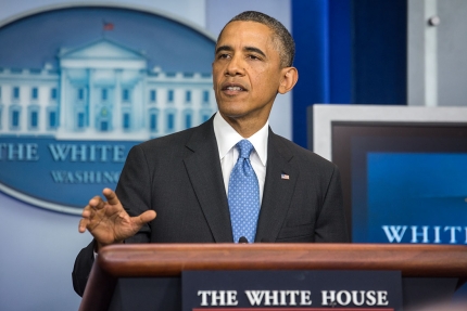 President Barack Obama delivers remarks on the verdict in the George Zimmerman trial for the killing of Trayvon Martin