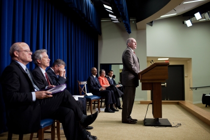 John Brennan Delivers Remarks on a Strategy to Combat Transnational Organized Crime