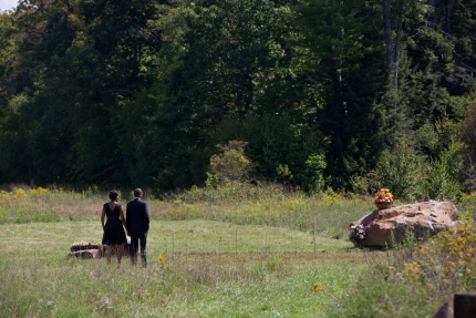 President Barack Obama And First Lady Visit Site Of Flight 93 Crash