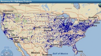 Recovery Act Map