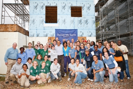 The President and First Lady 9/11 Service Project