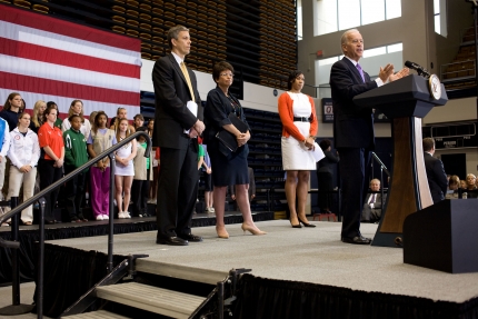Vice President Biden, Valerie Jarrett, Secretary Duncan Title IX Event