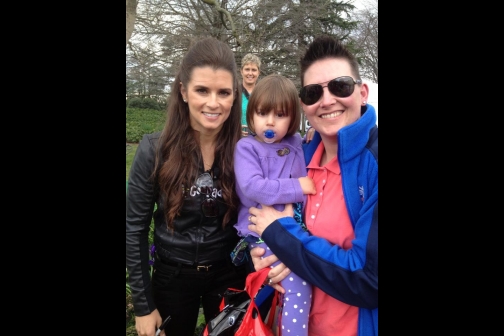 Kat and Elly Easter Egg Roll