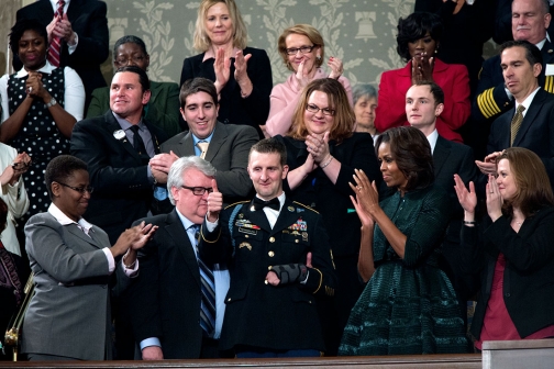 SOTU11 Army Ranger Cory Remsburg