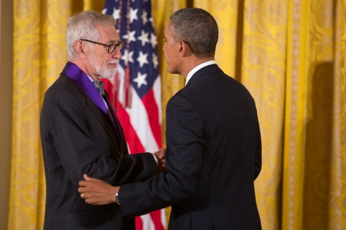 President Obama Awards the National Medal of Arts to Laurie Olin