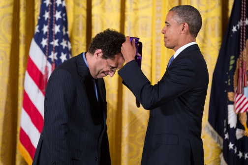President Obama Awards the National Medal of Arts to Tony Kushner