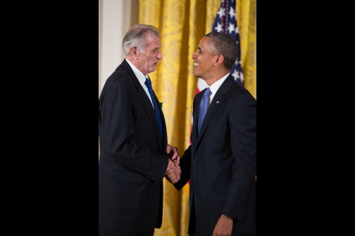 President Obama Awards the National Humanities Medal to  Frank Deford